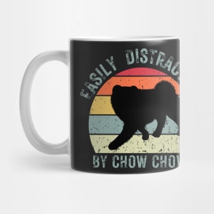 Easily distracted by chow chows Mug